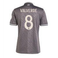 Camisa de Futebol Real Madrid Federico Valverde #8 Equipamento Alternativo 2024-25 Manga Curta